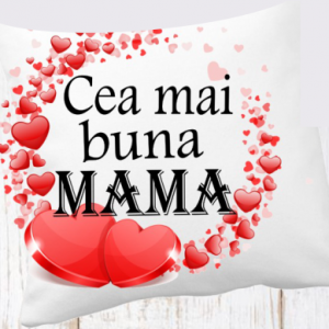 PERNĂ PERSONALIZATĂ MAMA