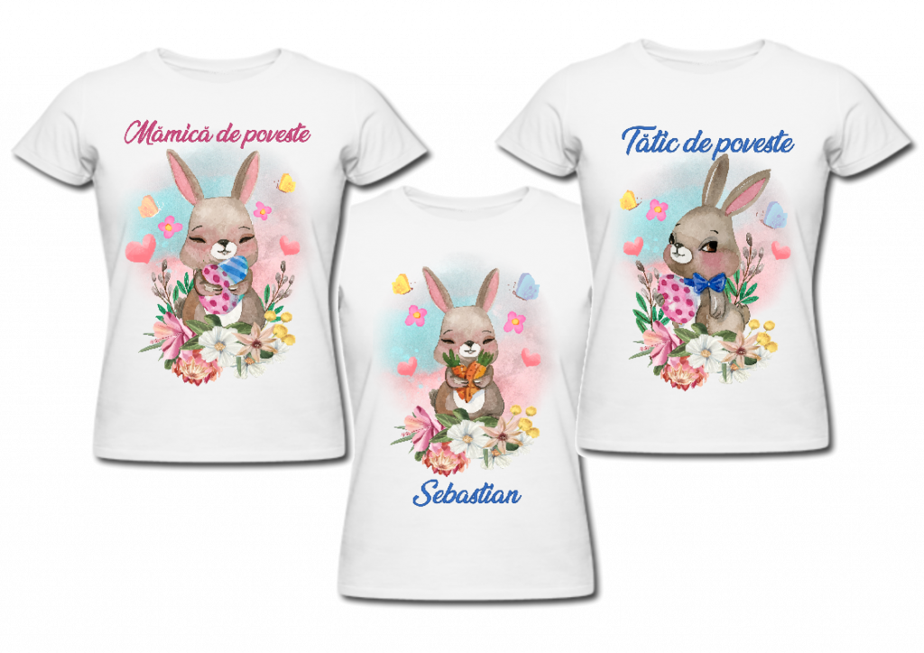 SET PERSONALIZAT EASTER STORY  (2 AD+1COP)