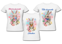 set tricouri personalizat familie Paște