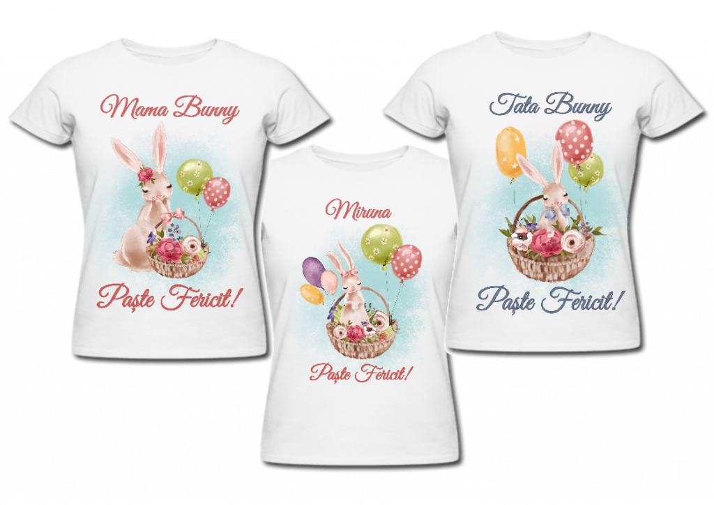 SET PERSONALIZAT EASTER BALLOONS (2 AD+1COP)