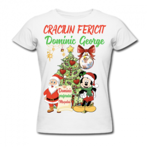 tricou personalizat copil Crăciun