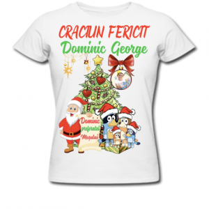 tricou personalizat copil Crăciun
