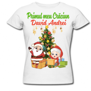 tricou personalizat copil Crăciun