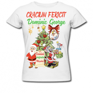 tricou personalizat copil Crăciun