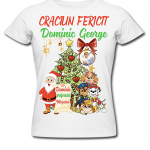 tricou personalizat copil Crăciun