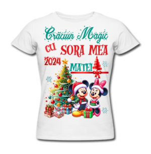 SORA FRATE SET 2 TRICOURI COPIL SORA FRATE CRACIUN