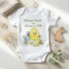 Body Bebeluș Personalizat - Primul Paște cu Mami și Tati
