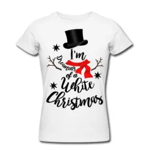TRICOU PERSONALIZAT WHITE CHRISTMAS