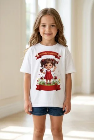 tricou fetita la revedere gradinita Perfect Kids