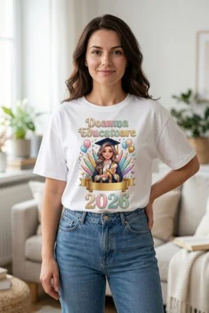 tricou doamna educatoare promotia 2026 Perfect Kids
