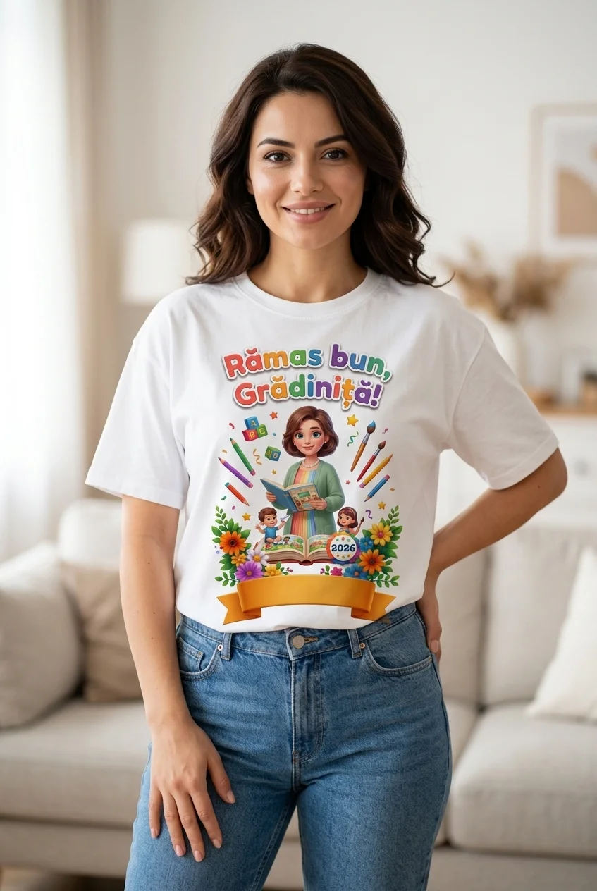 tricou doamna educatoare ramas bun gradinita Perfect Kids