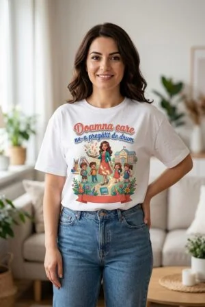 tricou doamna educatoare pregatit de drum Perfect Kids tricou doamna educatoare pregatit de drum Perfect Kids