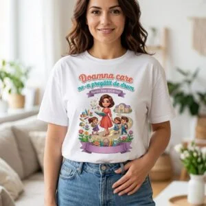 tricou doamna educatoare pregatit de drum Perfect Kids