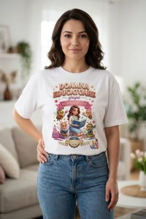 tricou doamna educatoare grupa albinutelor Perfect Kids